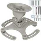Tectake Universal Projector Ceiling Mount Grey
