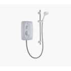 Mira Jump Electric Shower; 10.8Kw; White/Chrome