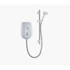 Mira Vie Electric Shower; 9.5Kw; White/Chrome