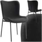 Tectake Dining Chair Tessa - Padded Upholstery, Ergonomic, High Backrest