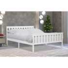 Flintshire Marnel 5ft White Bed Frame
