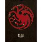 Game Of Thrones (targaryen) - 30 X 40Cm
