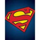 Dc Comics (superman Symbol) - 30 X 40Cm