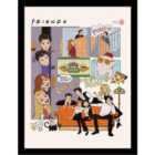 Friends 30 Years (comic) Collector Print (framed)