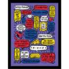 Friends 30 Years (quotes) Collector Print (framed)