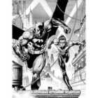 Dc Comics (batman And Nightwing) - 30X40
