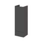 Hudson Reed 300Mm Base Unit - Compact - Gloss Grey