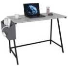 Vida Designs Brooklyn Small Computer Desk - Grey
