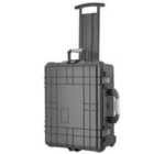 Tectake Travel Case - Robust Hard Shell w/ 3 Thick Foam Inserts, Snap Closure