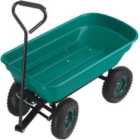 Tectake Hand Cart w/ Pneumatic Tyres (120Kg Load Capacity)
