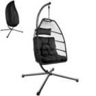 Tectake Egg Chair Ariane w/ Frame And Cushions