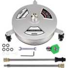 Pro-kleen Pressure Washer Surface Patio Cleaner Karcher Compatible 16'' Stainless Steel Patio Cleaner