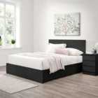 Birlea Oslo King Ottoman Bed - Black