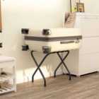 Vidaxl Luggage Rack Black 56X40X49 Cm