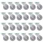 vidaXL Swivel Casters 24 Pcs 50 Mm