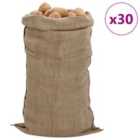 Vidaxl Jute Sacks 30 Pcs 65X135 Cm 100% Jute 340 Gsm