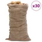 Vidaxl Jute Sacks 30 Pcs 65X135 Cm 100% Jute 220 Gsm