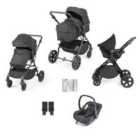 Ickle Bubba Comet 3-in-1 Travel System Astral - Black /Black /Black