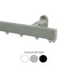 Motiva Flat Uncorded 250cm Track Kit Standard Gliders Silver