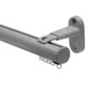 Motiva 28Mm Uncorded 300cm Track Kit Standard Gliders Silver