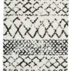 Scandi Berber White/Black Rectangle 80 x 150cm Polypropylene Berber G272