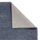 Sierra Slate Grey Rectangle 160 x 220cm Polypropylene Plain Shaggy 9000