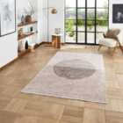 Whisper Beige Rectangle 152 x 230cm Polyester Modern H1067