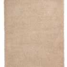 Sierra Camel Rectangle 120 x 170cm Polypropylene Plain Shaggy 9000