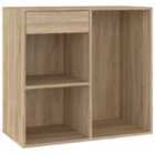 Vidaxl Cosmetic Cabinet Sonoma Oak 80X40X75 Cm Engineered Wood