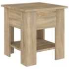 Vidaxl Coffee Table Sonoma Oak 40X40X42 Cm Engineered Wood