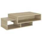 Vidaxl Coffee Table Sonoma Oak 105X55X32 Cm Engineered Wood