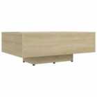 Vidaxl Coffee Table Sonoma Oak 85X55X31 Cm Engineered Wood