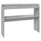Vidaxl Console Table Grey Sonoma 102X30X80 Cm Engineered Wood