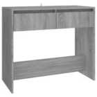 Vidaxl Console Table Grey Sonoma 89X41X76.5 Cm Engineered Wood