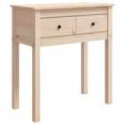 Vidaxl Console Table 70X35X75 Cm Solid Wood Pine