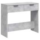 Vidaxl Console Table Concrete Grey 90X36X75 Cm Engineered Wood