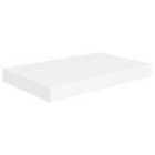 Vidaxl Floating Wall Shelf White 40X23X3.8 Cm Mdf