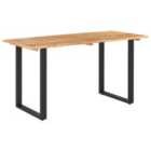 Vidaxl Dining Table 140X70X76 Cm Solid Acacia Wood