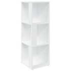 Vidaxl Corner Cabinet White 33X33X100 Cm Engineered Wood