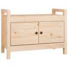 Vidaxl Hall Bench 80X40X60 Cm Solid Wood Pine