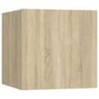 Vidaxl Bedside Cabinet Sonoma Oak 30.5X30X30 Cm Engineered Wood