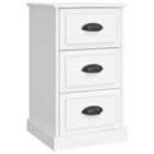 Vidaxl Bedside Cabinet White 39X39X67 Cm Engineered Wood
