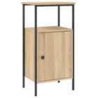 Vidaxl Bedside Cabinet Sonoma Oak 41X31X80 Cm Engineered Wood