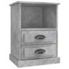 Vidaxl Bedside Cabinet Concrete Grey 43X36X60 Cm