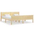 Vidaxl Bed Frame Solid Wood Pine 180X200 Cm