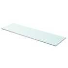 Vidaxl Shelf Panel Glass Clear 90X25 Cm