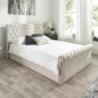 Aspire Furniture Chessington Ottoman Sleigh Bed Natural - Small Double