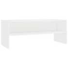 Vidaxl Tv Cabinet White 100X40X40 Cm Engineered Wood