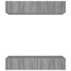 Vidaxl Tv Cabinets 4 Pcs Grey Sonoma 80X30X30 Cm Engineered Wood