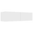 Vidaxl Tv Cabinet White 120X30X30 Cm Engineered Wood